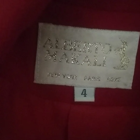 ALBERTO MAKALI VINTAGE BLAZER - Picture 7 of 10